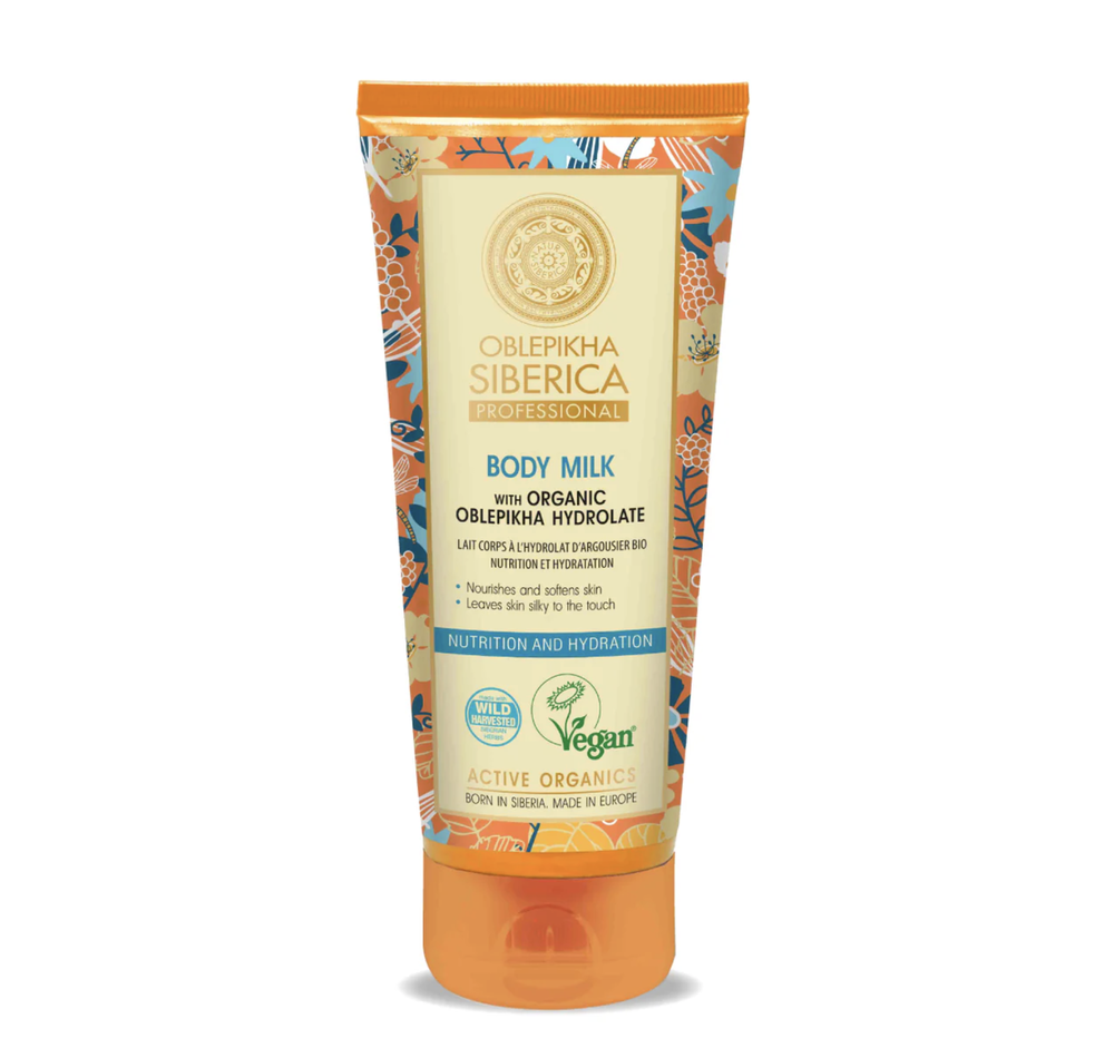 Leche corporal Oblepikha